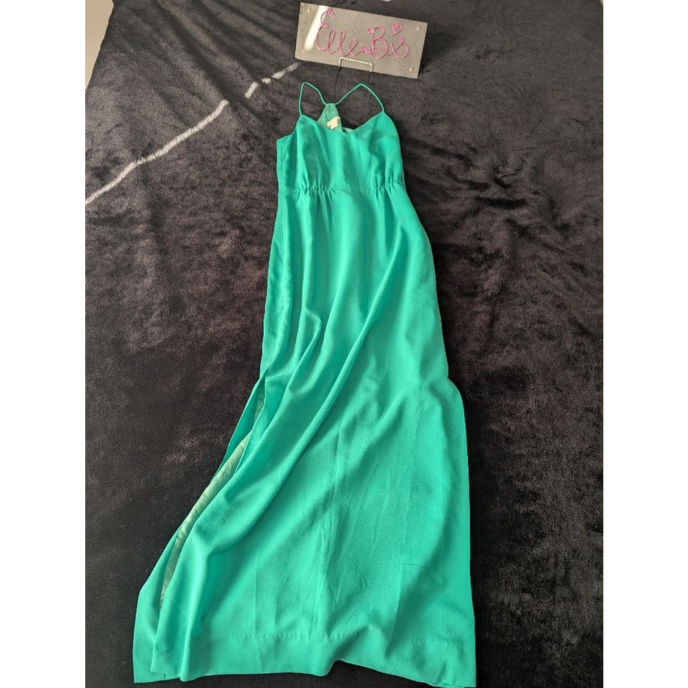 EUC J Crew Green Maxi 00